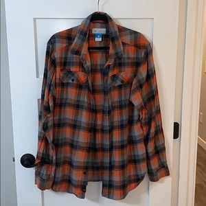 Men’s Columbia Long Sleeve Oregon State Flannel L